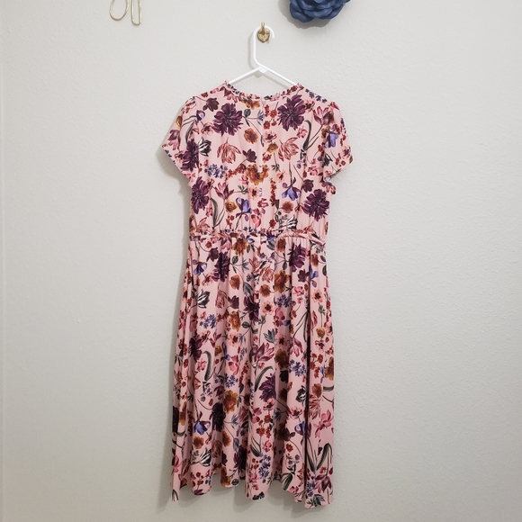 J Crew Short-sleeve midi dress in Dutch floral - Picture 4 of 4